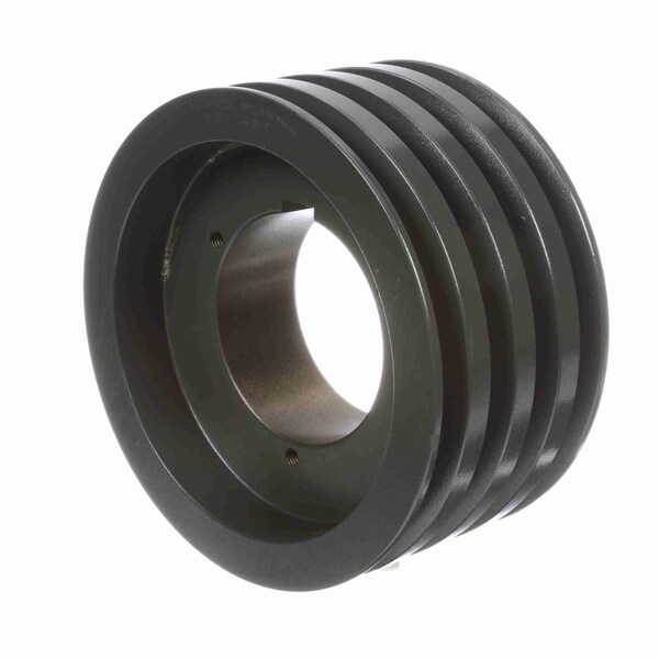 4 Groove Cast Iron Bushed Bore Multiple Variable Pitch Sheave, 4MV5V85R